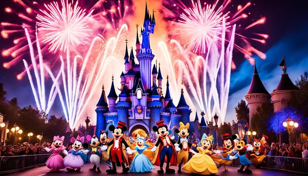 espectáculos de Disneyland París