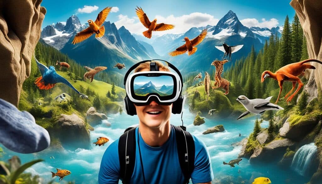 experiencias de realidad virtual y aumentada