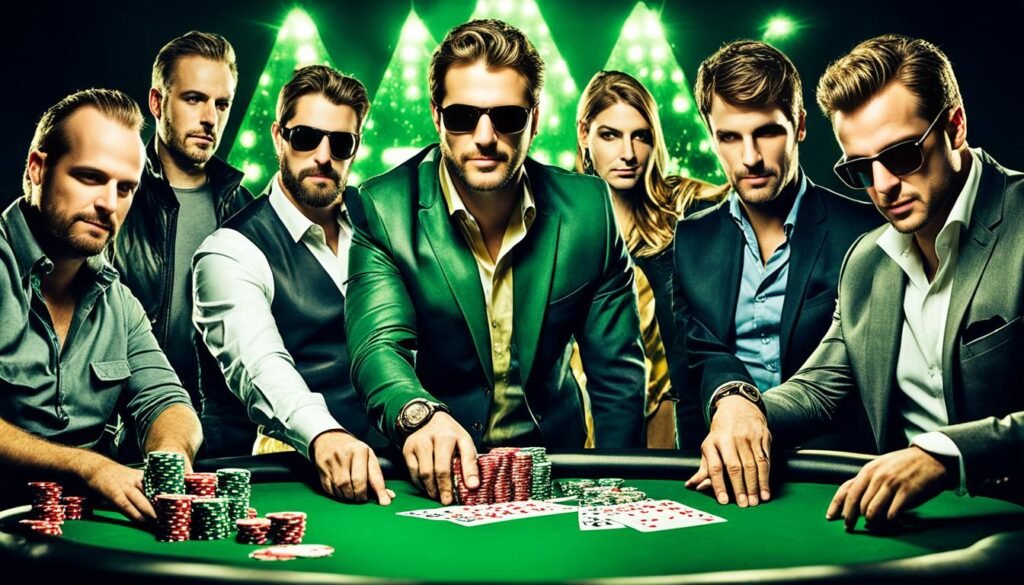 jugadores de póquer austriacos