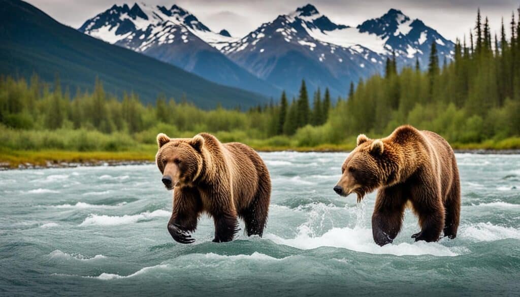 Alaska osos pardos