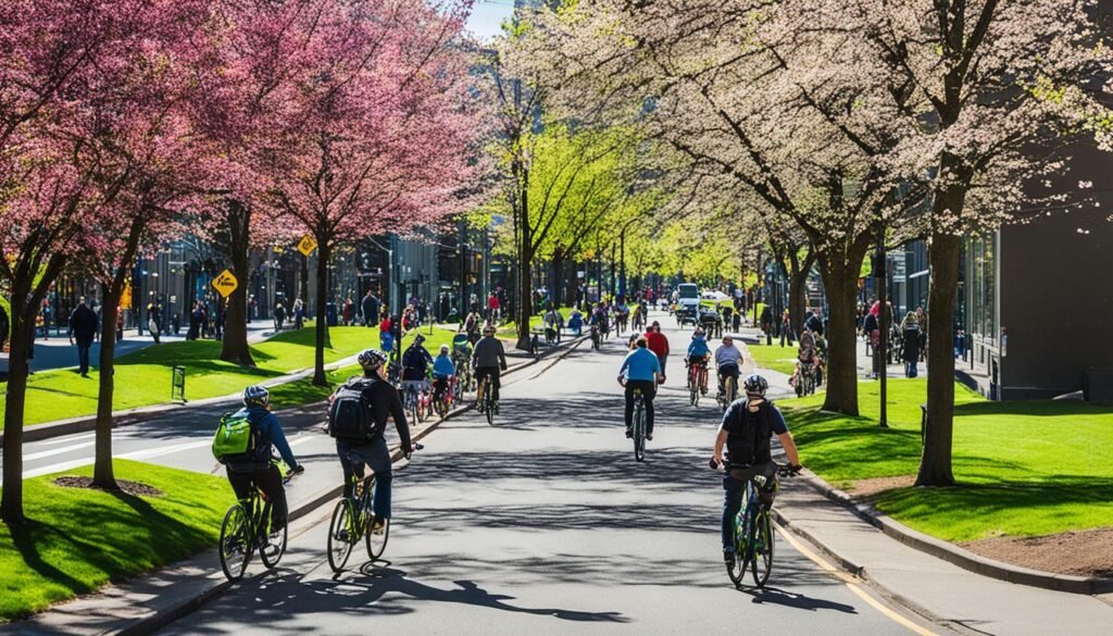 Portland bicycle-friendly