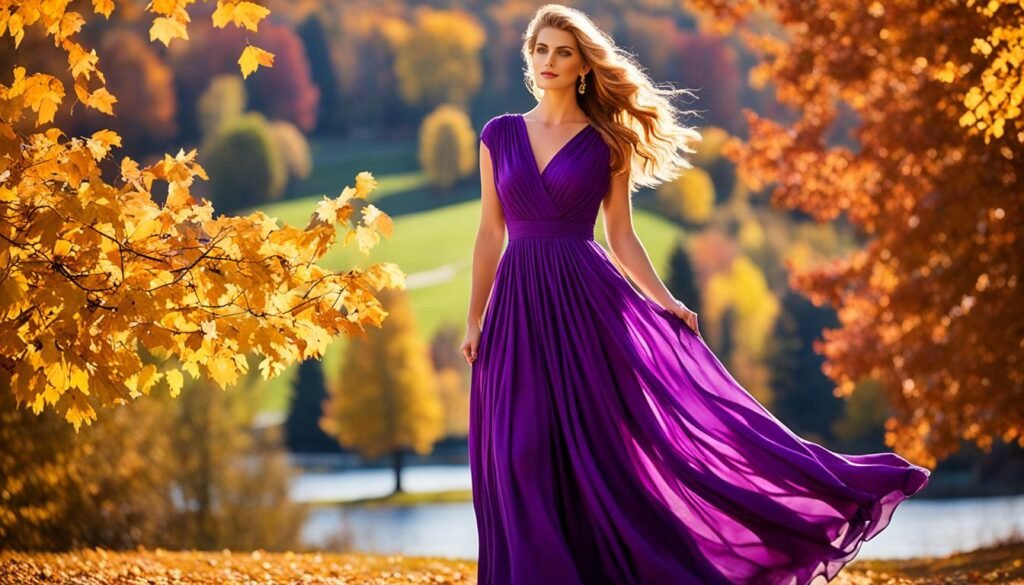 color de vestido morado